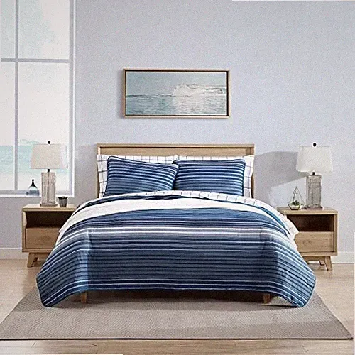 Nautica Coveside Cotton Quilt Set