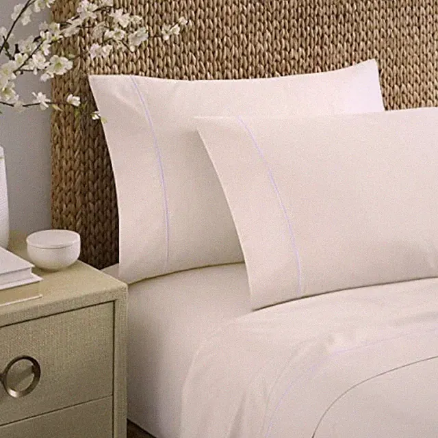 Nautica King Cotton Sateen Sheet Set 400TC Wrinkle Resistant Bedding