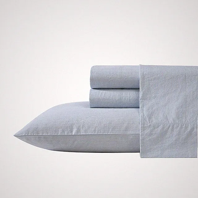 Nautica Penny Pinstripe Cotton Sheet Set